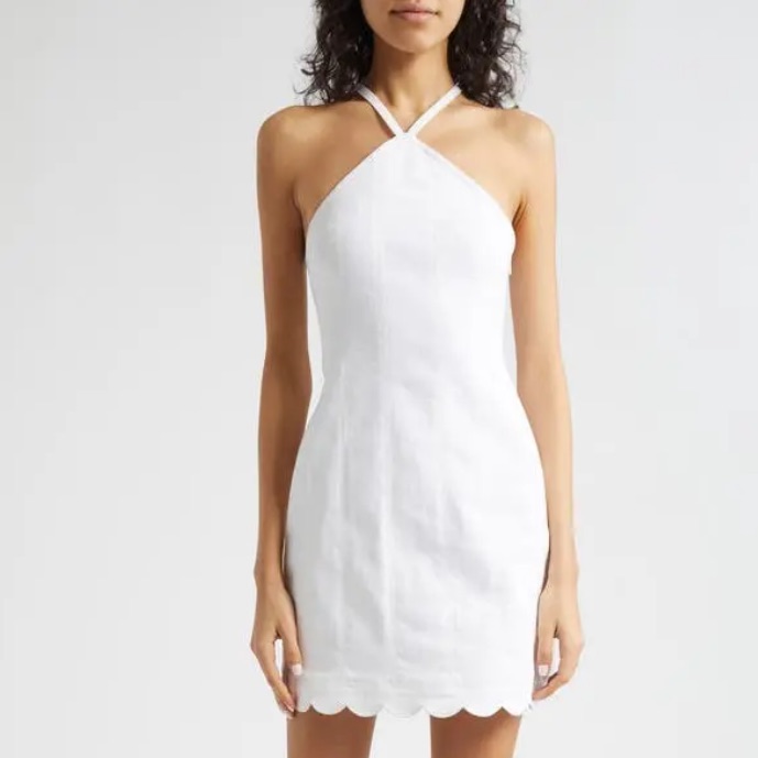 Cinq Sept White Hadley Dress, Size 10